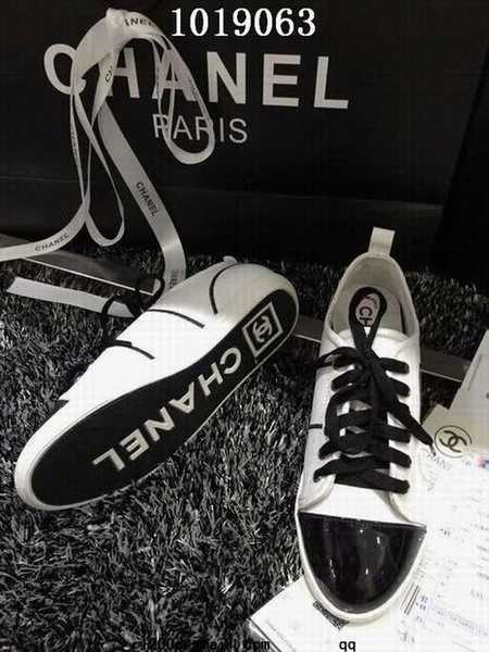 chaussure chanel blanche