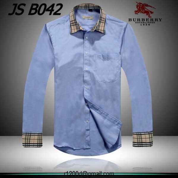 chemise burberry solde