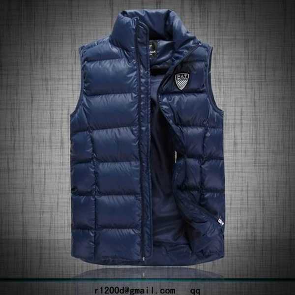 doudoune sans manche de marque pas cher