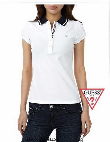 tee shirt guess femme pas cher