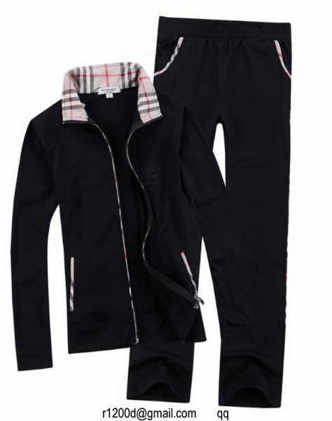 survetement burberry femme